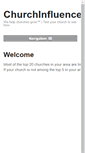 Mobile Screenshot of churchinfluence.com